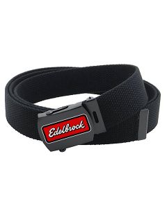 Edelbrock Badge Web Belt Black