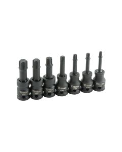 Titan 7-Piece 1/2 in. Drive Star Impact Bit Socket Set
