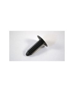 Black Universal Nylon Hood Shield Retainer; Head Diameter 3/4" (25/Bag)
