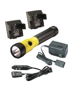 PolyStinger LED Flashlight 120V AC/DC Charger - Yellow
