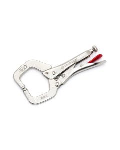 6" Locking 'C' Clamp with Regular Pads