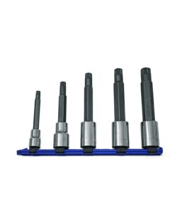 5Pc 12pt Long Shaft Socket Set