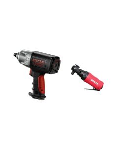NitroCat 1/2 Drive Kevlar Composite Impact Wrench (ACA1250-K) with FREE 3/8 Mini Composite Palm Ratchet (ACA807)