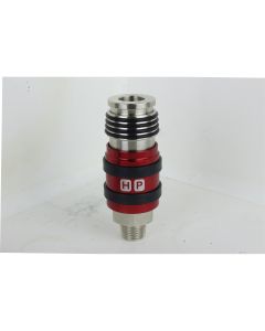 Pack of 5 Safety Exhaust Coupler, 3/8" Body, 3/8" MNPT