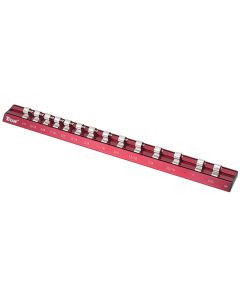 Titan 3/8 in. Drive SAE Fractional Magnetic Aluminum Socket Rail