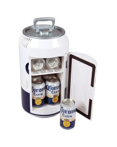 Corona Can Cooler, 6 Can Mini Fridge