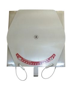 Stainless Steel Turn Plate Set w/ Pointer 14" x 14" x 1 1/2"