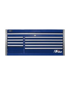 60 in. HXL 9-Drawer Top Chest, Blue