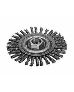 6" Full Cable Twist Knot Wheel - Carbon Steel