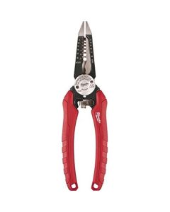 Milwaukee 6-in-1 Combination Wire Pliers, Wire Stripper