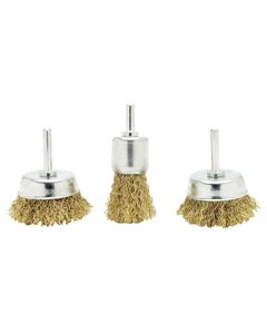 3 pc Rotary Wire Brush Set