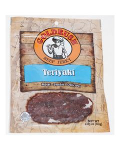 Teriyaki 2.85 oz. Goldrush Beef Jerky 12-ct Case