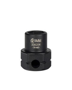 Sunex Tools 3/8 in. Drive 6-Point Low Profile Impact Socket w/ Hex Shank, 9 mm