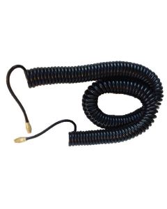 1/4 in. x 65 ft. Black Recoil