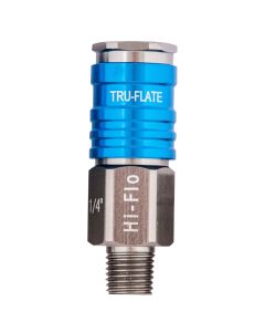1/4" Hi-Flow Coupler Male