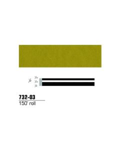 3M Gold Metallic Pinstripe 1/4" x 150' Roll (2 Rolls per Pack)