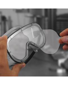 Pack of 10 Peel-Off Lens Covers for Overspray Goggles 5110