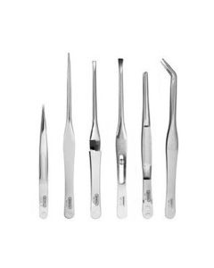 6 pc Tweezer Set