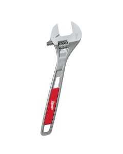 Milwaukee 15 in. Chrome Plated Adjustable Wrench