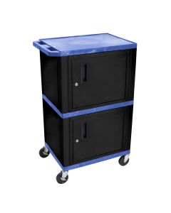 Audio-Visual Tuffy Cart - Double Cabinet