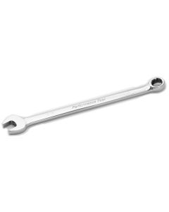 Long Chrome Combination Wrench, 3/8", with 12 Point Box End, Fully Polished, 6-9/16" Long
