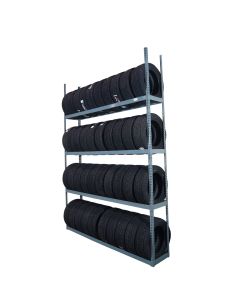 4-tier tire shelving