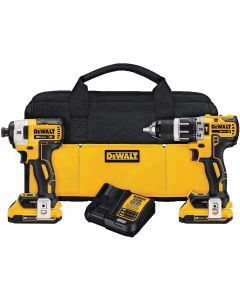 DeWalt 20V MAX Brushless Hammerdrill Impact Drill Combo