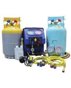 R134a/R1234yf Complete A/C Recovery System