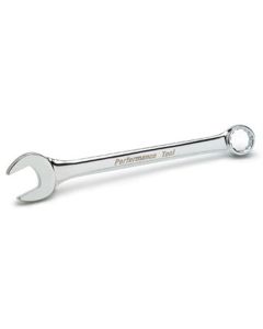 Chrome Combination Wrench, 20mm, with 12 Point Box End, Fully Polished, 10-1/4" Long