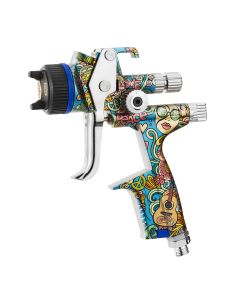 X5500 HVLP Gun, Limited Edition Hippie, 1.2 O, w/ RPS Cups