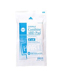 HARTSterile Combine ABD Pad, 5" x 9"
