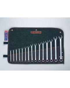 Wrench Set 12Pt Met Comb 15Pc