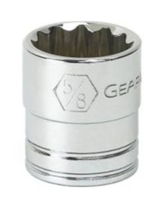 1/4" Drive 12 Point Standard Socket, 7/16"