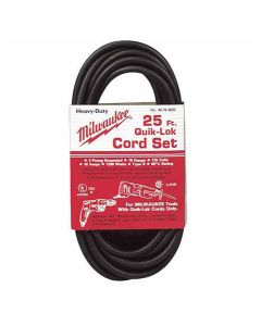 Milwaukee 25 ft. 3-Wire QUIK-LOK Cord