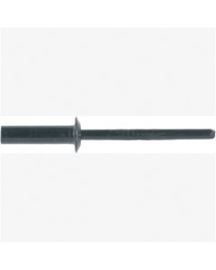 Alum Blk Clsd End Rivet Frd