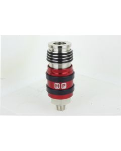 Pack of 5 Safety Exhaust Coupler, 3/8" Body, 1/4" MNPT