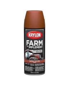 Krylon Farm/Implement; Sandable Red Oxide Primer; 12 oz. Aerosol