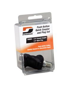Dynabrade Push-Button Quick Coupler and Plug Set