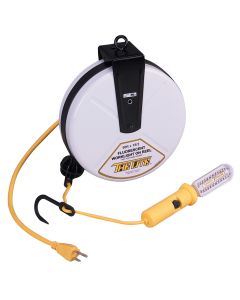 Stubby 40 ft. Cord Reel with Switch and In-Line Ballast