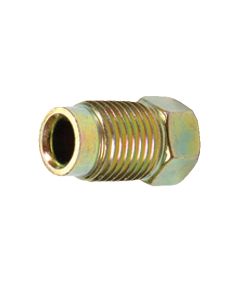 M10 x 1.0 Gold Inverted Flare Nut, 100 pack