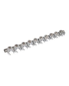 Titan 10-Piece 3/8 in. Drive Metric Flare Nut Crowsfoot Wrench Set