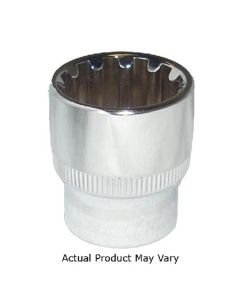11/16" x 3/8 Drive Fractional Spline Standard Socket (EA)