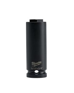 MLW49-66-5111 image(0) - 9/16" & 3/4" SHOCKWAVE™ Lineman's 2-in-1 6 Point Socket