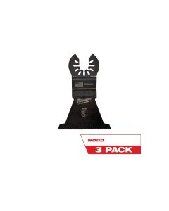MLW49-25-1113 image(0) - Milwaukee OPEN-LOK 2-1/2" HCS WOOD BLADES 3PK