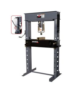 AMQ212127 image(0) - Sunex Tools 25 Ton Air/Hydraulic Shop Press w/ Ai