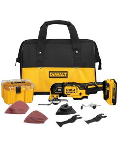 DeWalt 20V MAX XR Oscillating Multi Tool with (1) 2.0 Ah Compact Li-Ion Battery Kit
