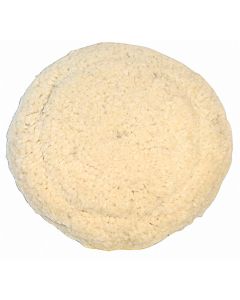 BUF7503G image(0) - BUFFING PAD 7-1/2 X 1/2 WOOL VELCRO