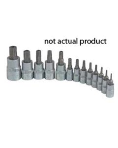 SUN971615 image(0) - 1/4" Dr. T15H Tamperproof Star Bit Socket