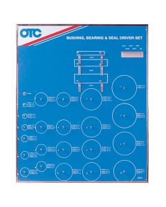 OTC27810 image(0) - BEARING AND SEAL INSTALLER TOOL ORGANIZER BOARD