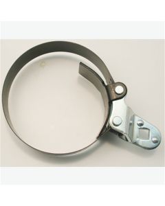 Truck Oil Filter Wrench, 1/2" Drive, 4-5/8" to 5-1/8", Extra Heavy Duty Band and Yoke